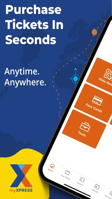 Ảnh chụp màn hình của myXPRESS
