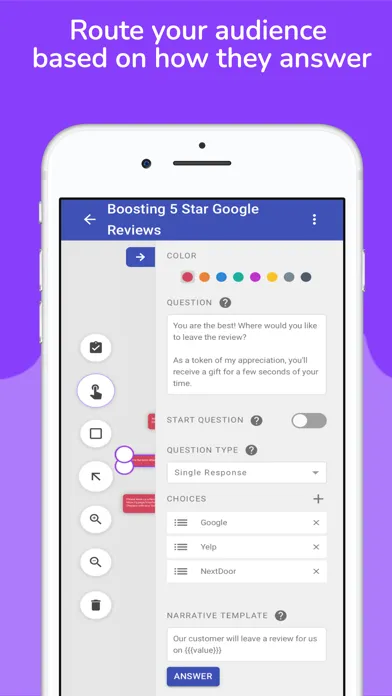 FlowCharts Surveys & Workflows Ekran Görüntüleri