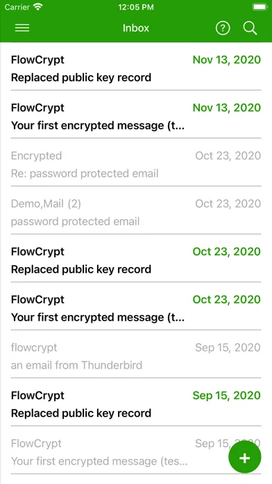 FlowCrypt: Encrypted Email سکرین شاٹس