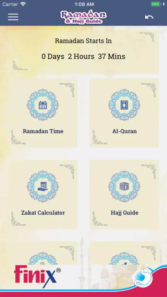 Finix Ramadan Calendar & Hajj Screenshots