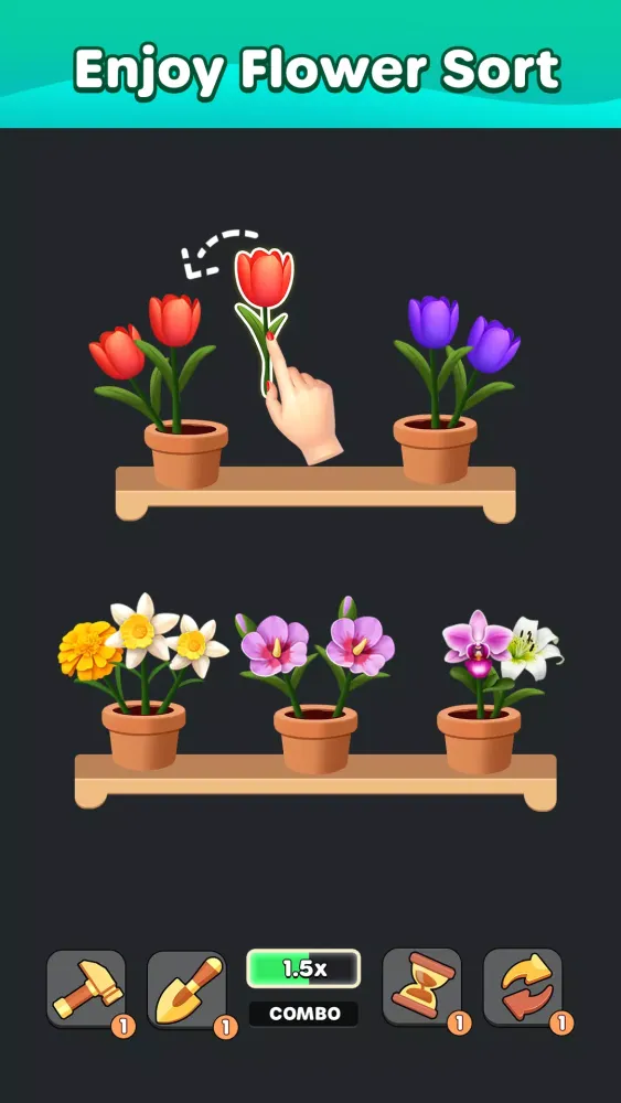 Flower Shelf Blast Screenshots