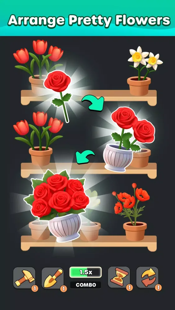 Flower Shelf Blast Screenshots