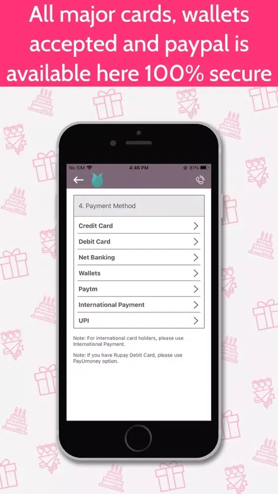 ภาพหน้าจอของ Flowers Cakes Online:Send Gift