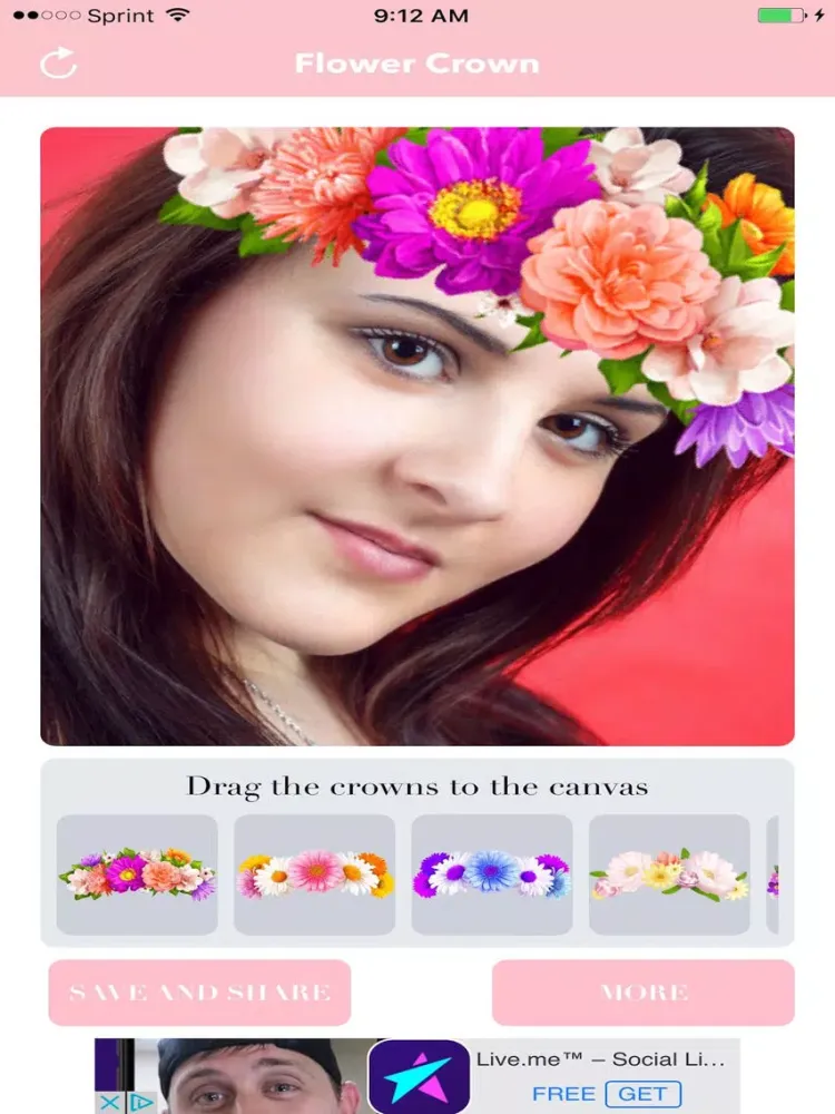 Скриншоты Flower Crown iPad 