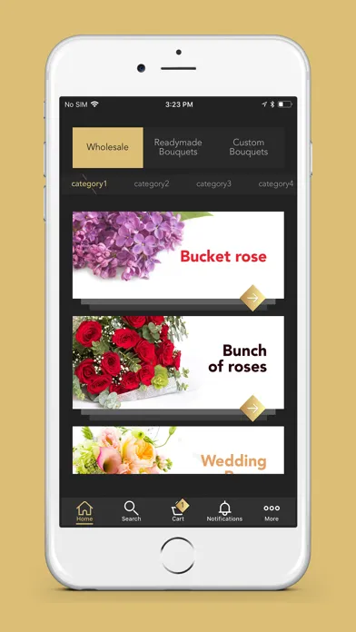 Capturas de tela do The Flower Outlet
