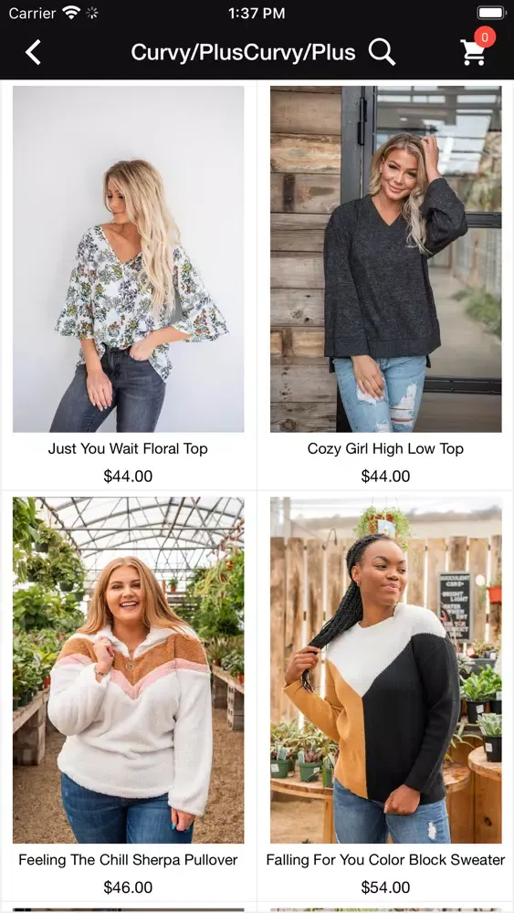 Capturas de tela do Flowered Trunk Boutique