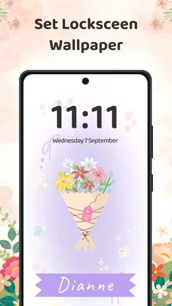 Flower Language Bloom Keyboard应用截图