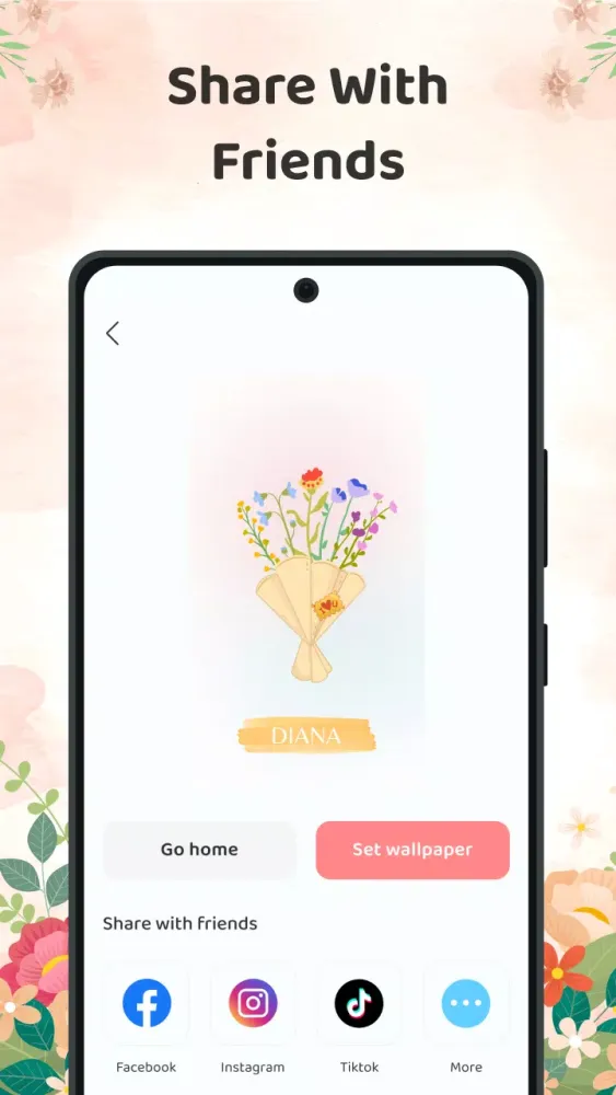 Flower Language Bloom Keyboard应用截图