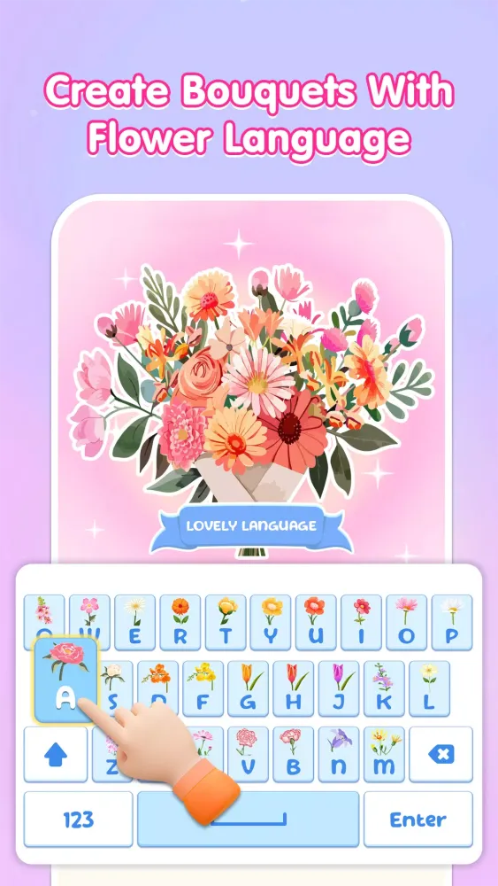 Blossom: Flower Love Language سکرین شاٹس