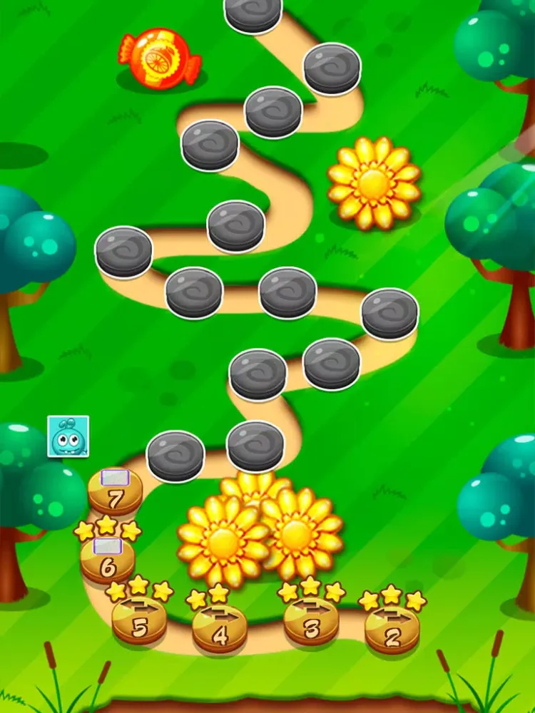 Amazing Flower Match 3 Garden Puzzle iPad 应用截图