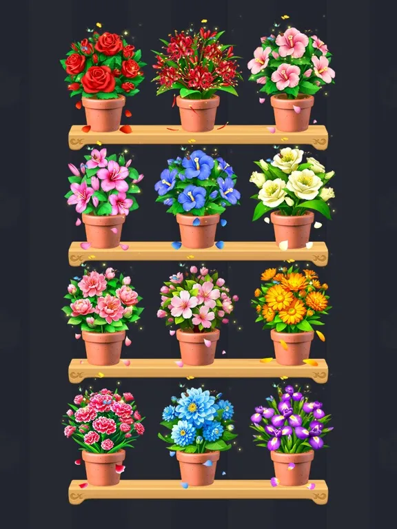 Zrzuty ekranu Blossom sort - Flower Games iPad 