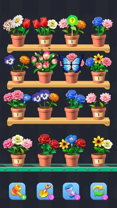Zrzuty ekranu Blossom sort - Flower Games