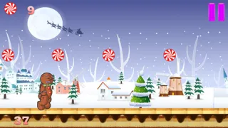 Capturas de tela do Ginger-Bread Man Run-ning : Candy and Cookie House Edition