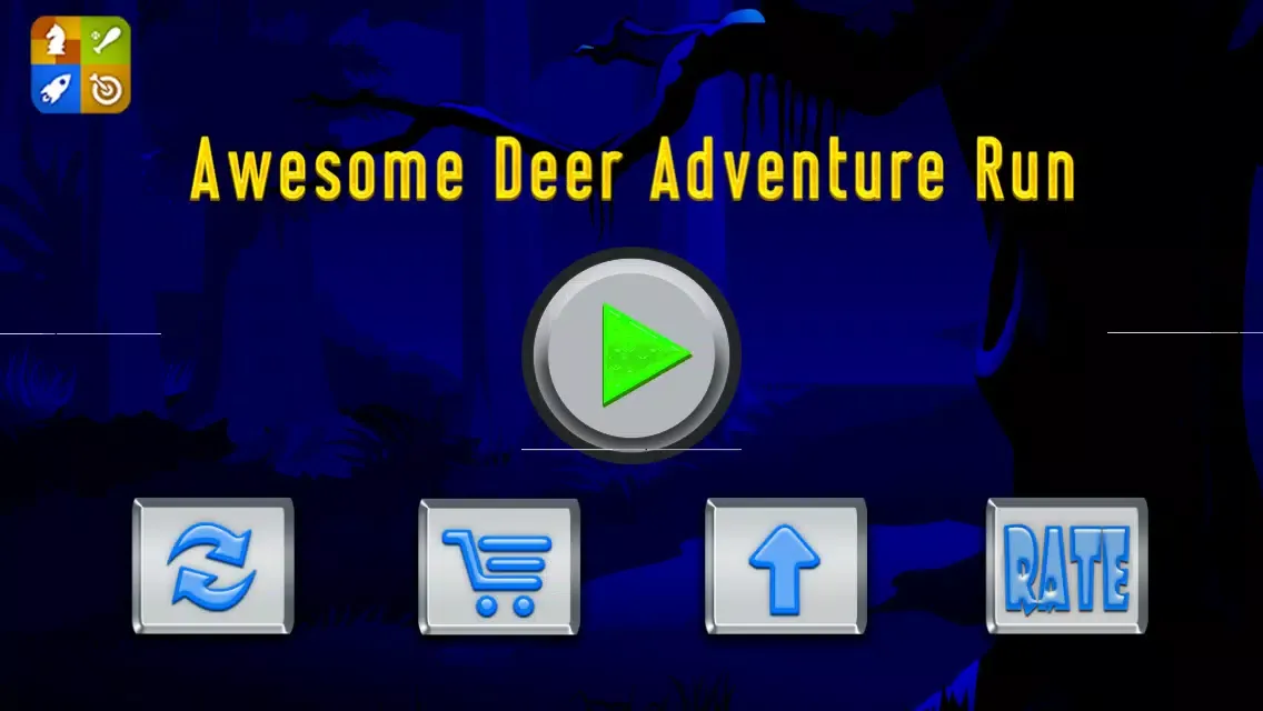 Tangkapan skrin 2014 Awesome Big Buck Deer Adventure Run from Night-Vision Hunter-s Free