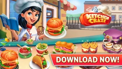 Capturas de tela do Kitchen Craze: Cooking Games
