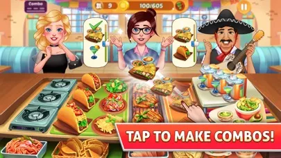 Capturas de tela do Kitchen Craze: Cooking Games