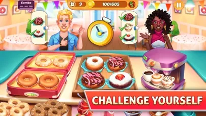 Capturas de tela do Kitchen Craze: Cooking Games
