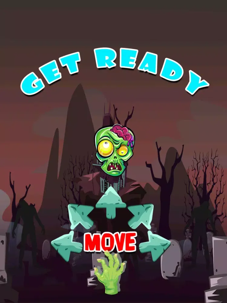 Tangkapan layar Angry Zomb-ie Head Protector-s: Save Your Zombies Life From Blood Splat-ter Slaying Chainsaw-s FREE iPad 