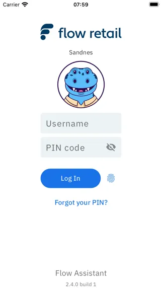Capturas de pantalla de Flow Retail Assistant