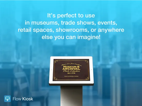 Скриншоты Flow Kiosk iPad 