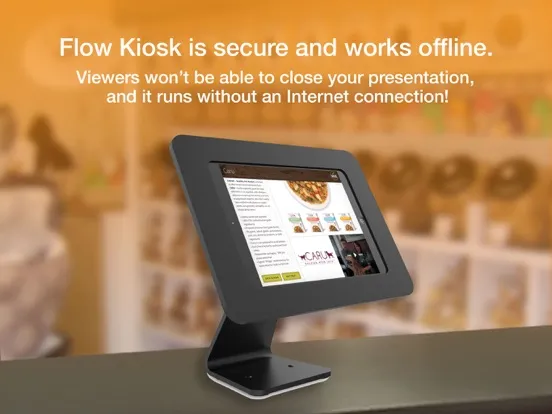 Скриншоты Flow Kiosk iPad 