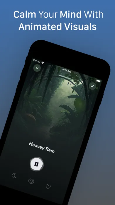 Captures d'écran de Rainful - Storm & Rain Sounds