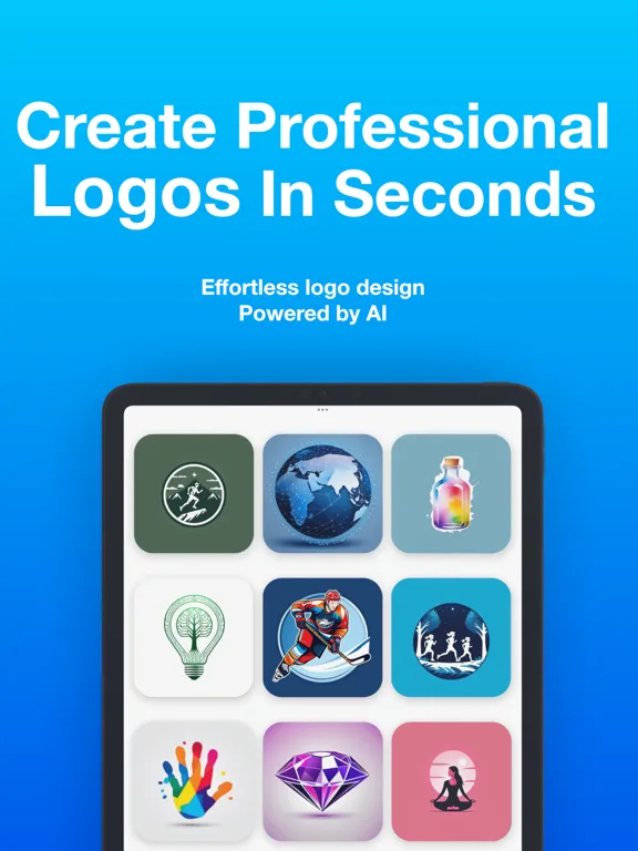 Скриншоты AI Logo Generator App iPad 