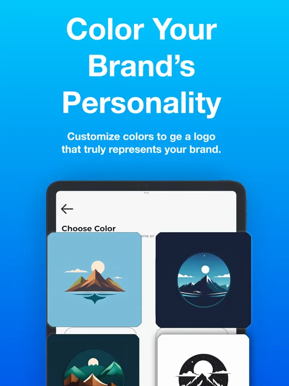 Скриншоты AI Logo Generator App iPad 