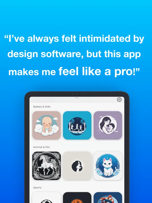 Скриншоты AI Logo Generator App iPad 