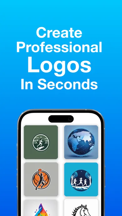 Скриншоты AI Logo Generator App