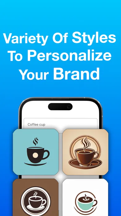 Скриншоты AI Logo Generator App