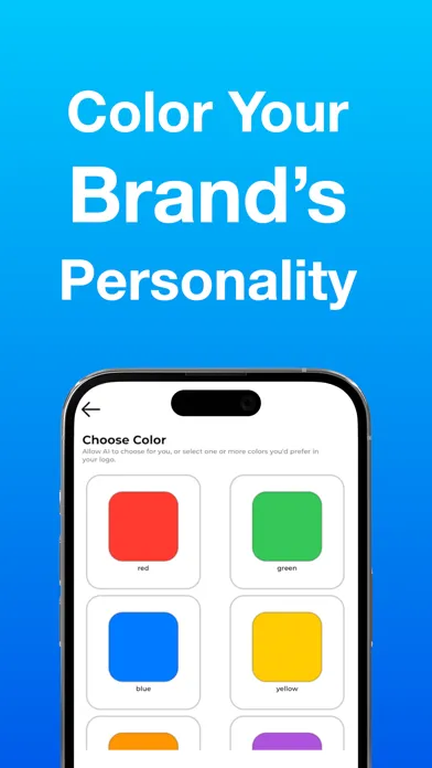 Скриншоты AI Logo Generator App