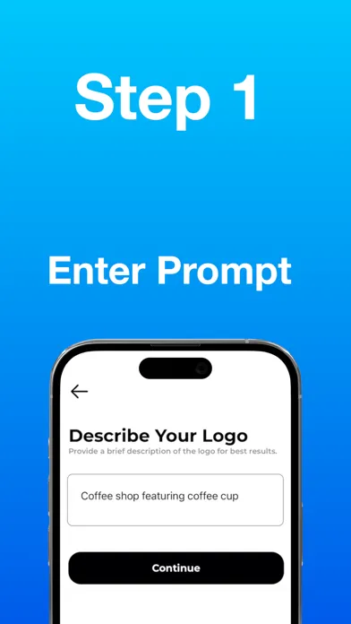 Скриншоты AI Logo Generator App