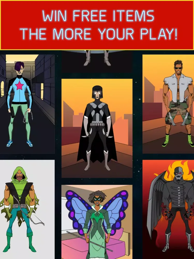 Create Your Own Superhero iPad  स्क्रीनशॉट