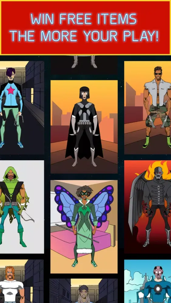 Create Your Own Superhero स्क्रीनशॉट