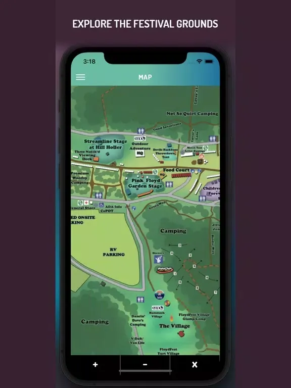 Tangkapan layar FloydFest 22 ~ Heartbeat iPad 