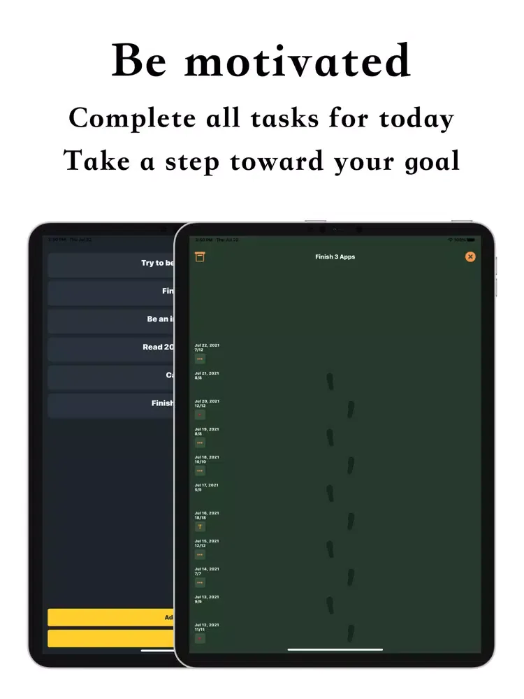 Today Do: To-do & Routine iPad 應用截圖