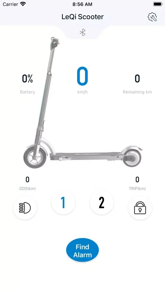 ภาพหน้าจอของ LeQi Scooter