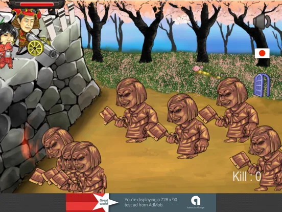 PM Abe and Zombi iPad  Screenshots