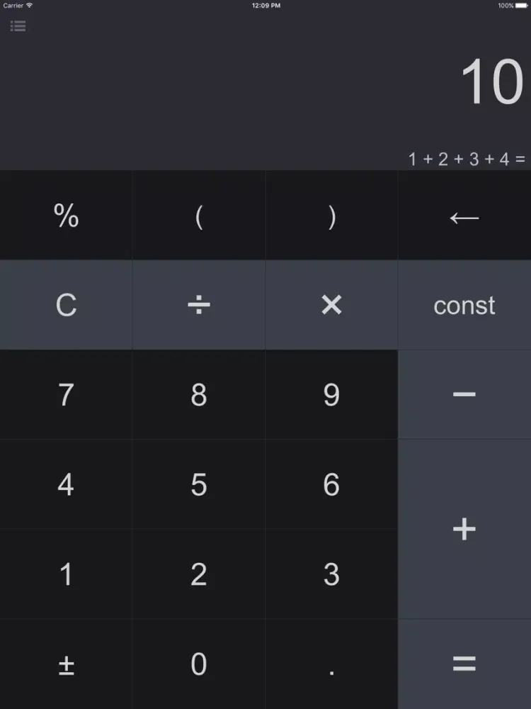 CalcBox Pro - Smart Calculator iPad  スクリーンショット