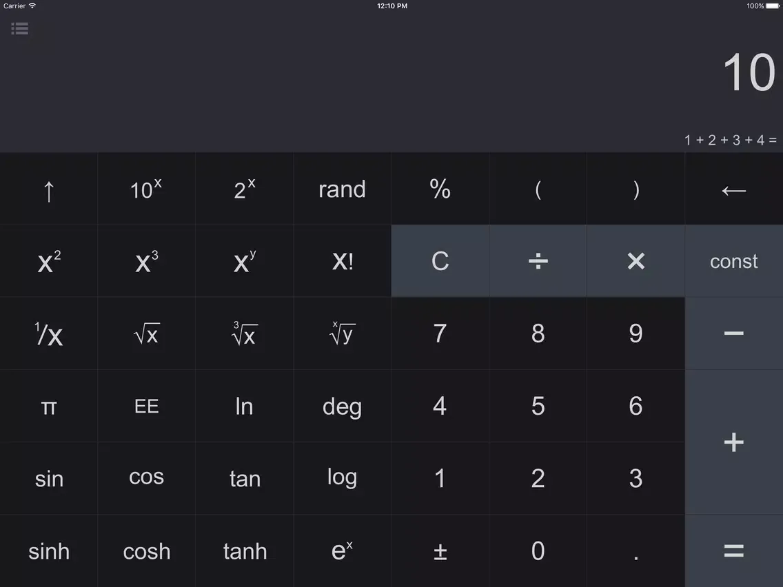 CalcBox Pro - Smart Calculator iPad  スクリーンショット