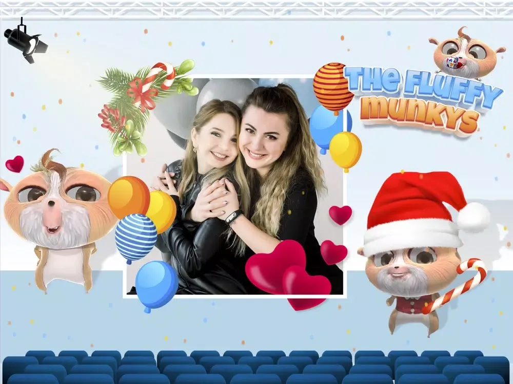 Ảnh chụp màn hình của The Fluffy Munkys Show iPad 