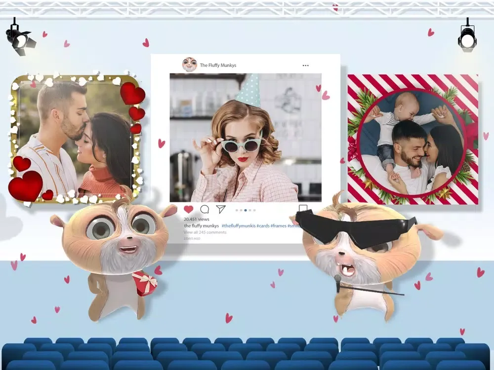 Ảnh chụp màn hình của The Fluffy Munkys Show iPad 