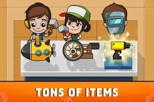 Ảnh chụp màn hình của Idle Factory Tycoon: Business!
