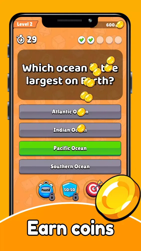 Tangkapan layar Brainy Quiz: Trivia Challenge