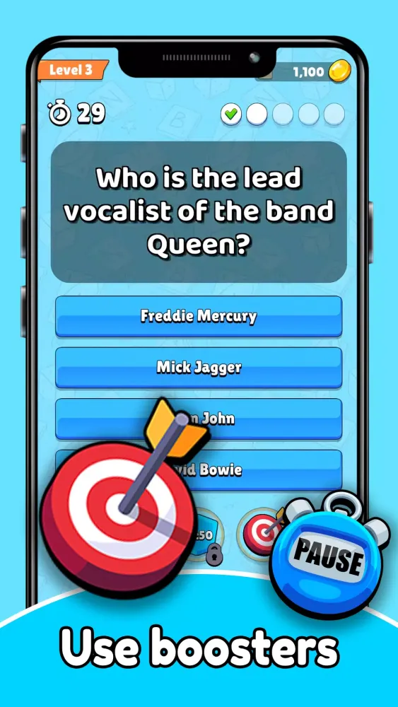 Tangkapan layar Brainy Quiz: Trivia Challenge