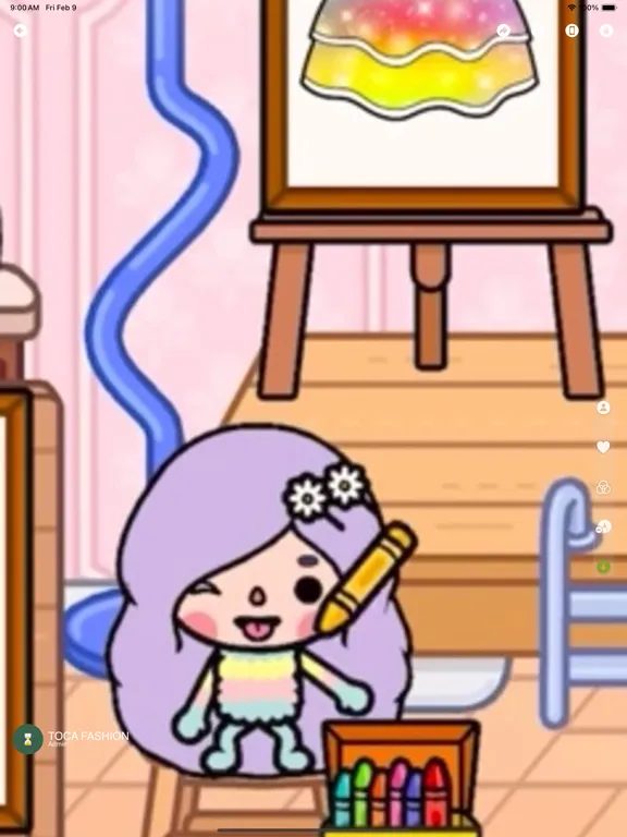 Скриншоты Toca Boca fashion design ideas iPad 