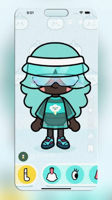 Скриншоты Toca Boca fashion design ideas
