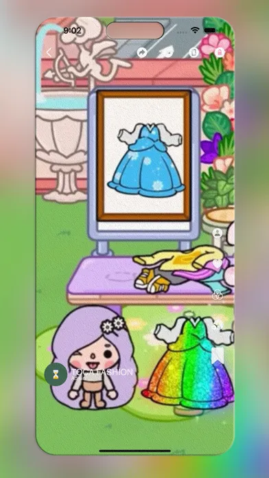 Скриншоты Toca Boca fashion design ideas