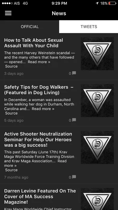 Krav Maga Worldwide, Inc. Ekran Görüntüleri